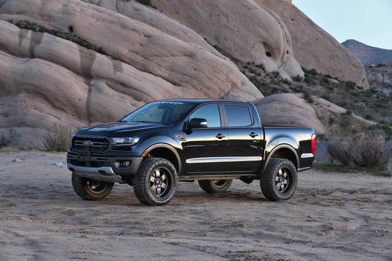 Fabtech 19 Ford Ranger 4WD w/Intrusion Beam Kit 3.5in Bj UCA Sys w/2.25Dlss - Mammoth Racing -