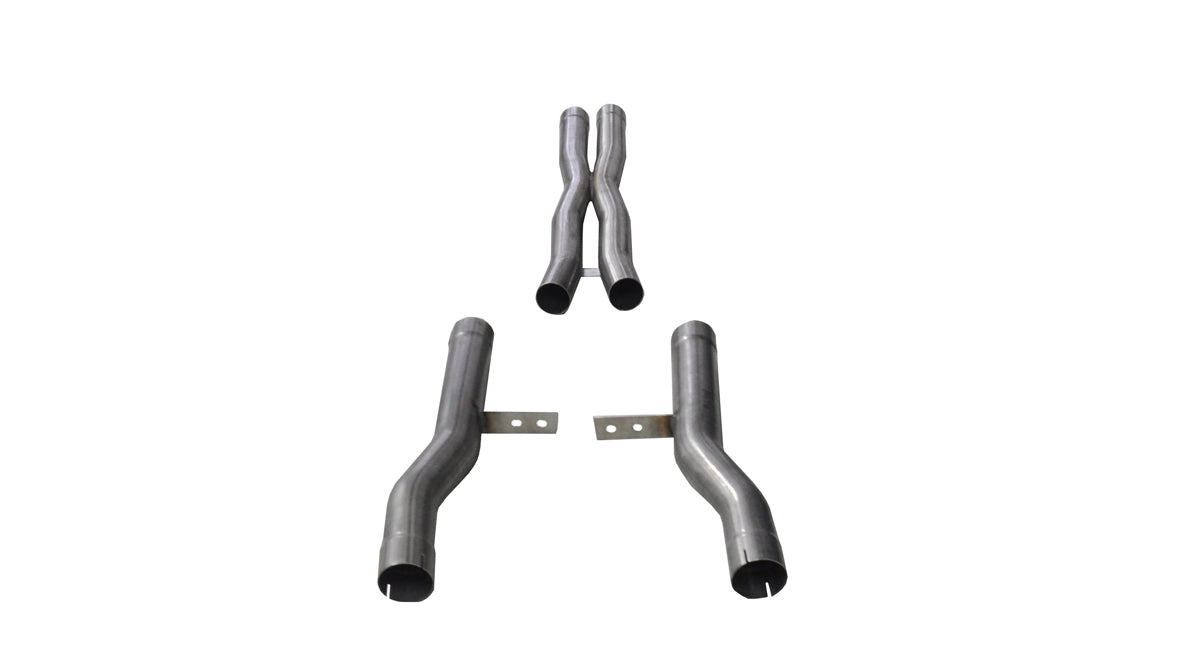 21025 Corsa 2.75 Inch Resonator Delete 15-18 Challenger 6.4L 2.75 Inch 3.5 Inch Kit Corsa Performance - Mammoth Racing -COR21025
