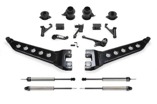 Fabtech 14-18 Ram 2500 4WD 5in Radius Arm System w/Coil Spacers & DL Shocks - Mammoth Racing -