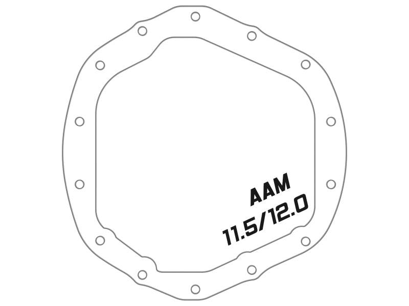 aFe Street Series Rear Differential Cover Raw w/ Machined Fins 20-21 GM Trucks V8-6.6L - My Store