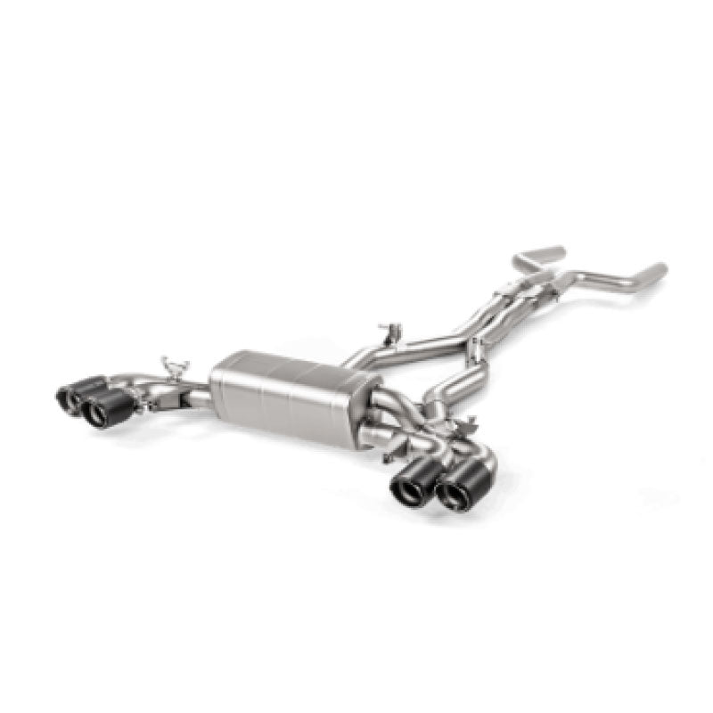 Akrapovic 15-17 BMW X5M (F85) Evolution Line Cat Back (Titanium) w/ Carbon Tips - My Store