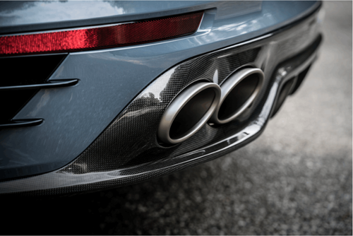 Akrapovic 16-17 Porsche 911 Turbo/Turbo S (991.2) Rear Carbon Fiber Diffuser - Matte - My Store