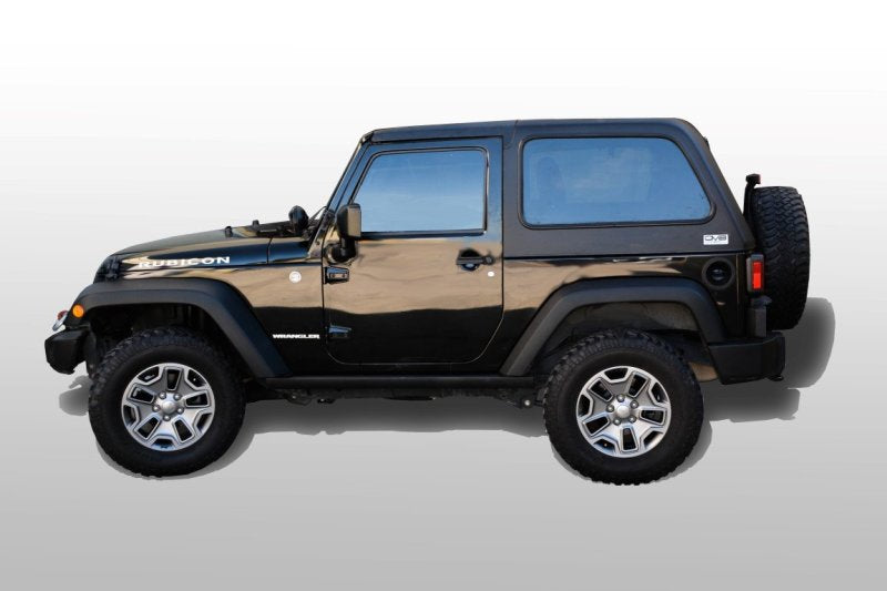 DV8 Offroad 07-18 Jeep Wrangler JK 2 Piece Fast Back Hard Top 2 Door (Dropship Only) - Mammoth Racing -