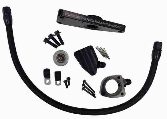 Fleece Performance 03-07 Dodge 5.9L / 04.5-12 6.7L Cummins Coolant Bypass Kit (03-07 Manual Trans) - My Store