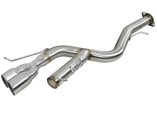aFe MACHForce XP 08-13 BMW 135i L6-2.0L N54/N55 3in. 304 SS Axle-Back Exhaust w/Polished Tips - My Store