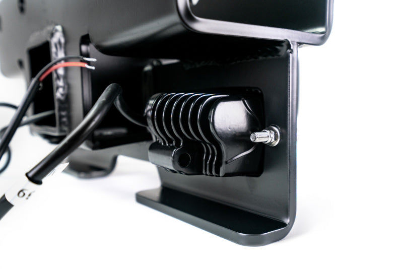 DV8 Offroad 07-21 Jeep Wrangler (JK/JL) Bolt-On Hitch w/ Lights - Mammoth Racing -