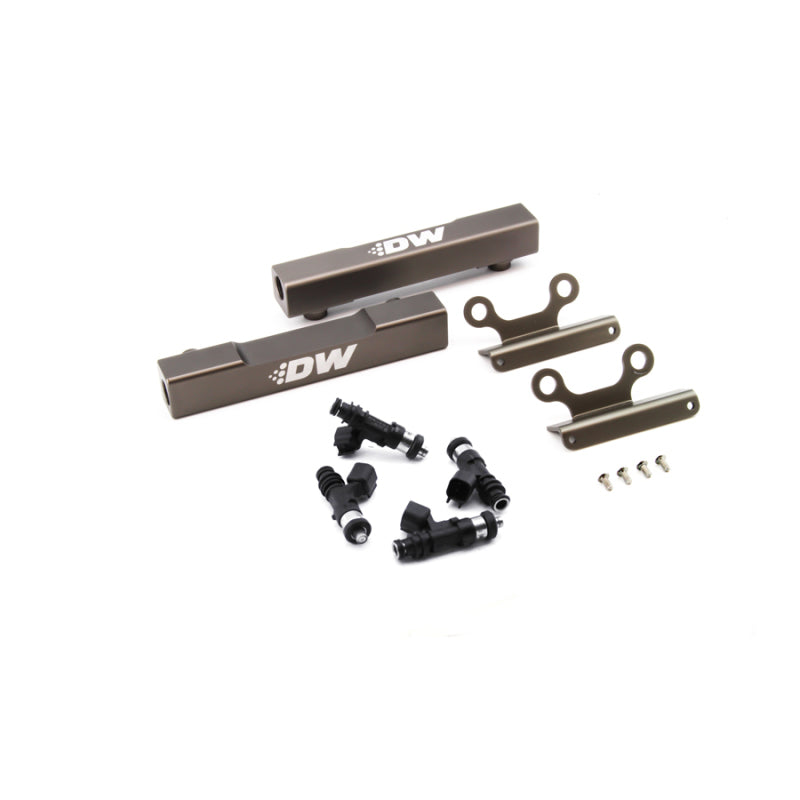 DeatschWerks 02+ Subaru WRX / 07+ STI/LGT Top Feed Fuel Rail Upgrade Kit w/ 750cc Injectors - Mammoth Racing -