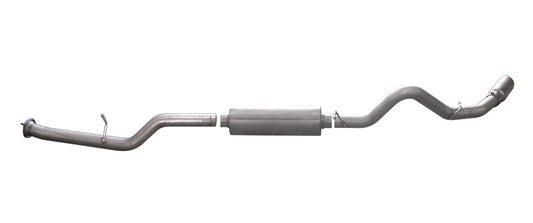 Gibson 07-09 GMC Sierra 2500 HD SLE 6.0l 3.5in Cat-Back Single Exhaust - Stainless - Mammoth Racing -