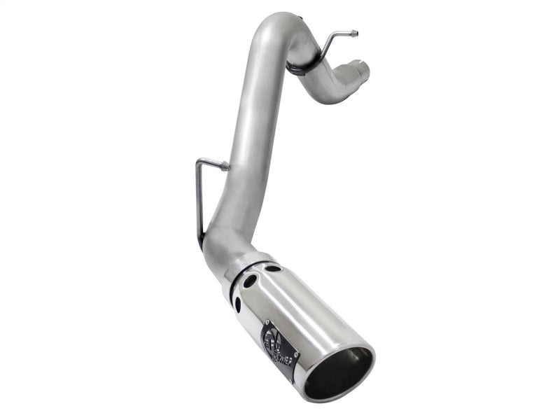 aFe LARGE BORE HD 3.5in DPF-Back Alum Exhaust w/Polished Tip 2016 GM Colorado/Canyon 2.8L (td) - Mammoth Racing -