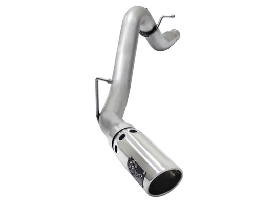 aFe LARGE BORE HD 3.5in DPF-Back Alum Exhaust w/Polished Tip 2016 GM Colorado/Canyon 2.8L (td) - Mammoth Racing -