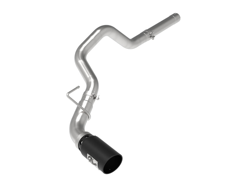 aFe LARGE BORE HD 3in 409-SS DPF-Back Exhaust w/Black Tip 14-18 RAM 1500 EcoDiesel V6-3.0L (td) - Mammoth Racing -