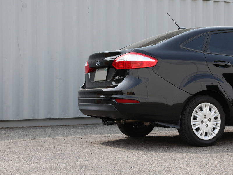aFe Takeda Series 2 1/2in 304 SS Cat-Back 14-19 Ford Fiesta L4-1.6L w/Black Tip - Mammoth Racing -