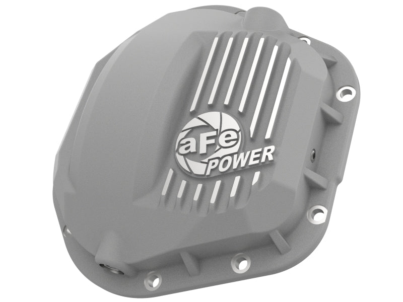 aFe Street Series Dana 60 Front Differential Cover Raw w/ Machined Fins 17-20 Ford Trucks (Dana 60) - Mammoth Racing -