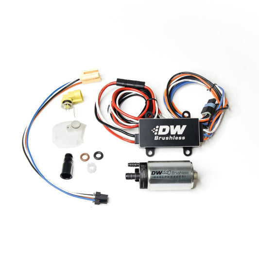 DeatschWerks DW440 440lph Brushless Fuel Pump Single/Dual Controller w/ Install Kit 08-14 Subaru WRX - Mammoth Racing -