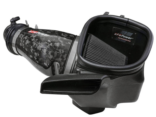aFe 2021 Dodge Durango SRT Hellcat Track Series Carbon Fiber Cold Air Intake System w/ Pro 5R Filter - Mammoth Racing -
