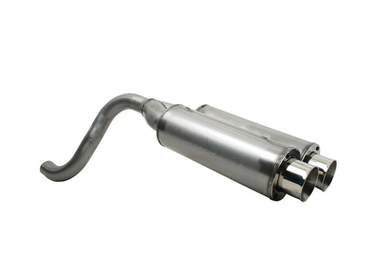 Gibson 2012 Kawasaki Krt750 Teryx4 4x4 Base Dual Exhaust - Stainless - Mammoth Racing -