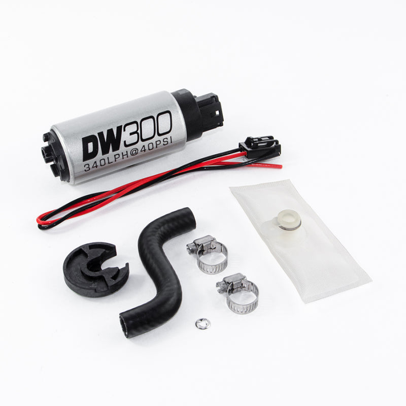 DeatschWerks 85-97 Ford Mustang DW300 320 LPH In-Tank Fuel Pump w/ Install Kit - Mammoth Racing -