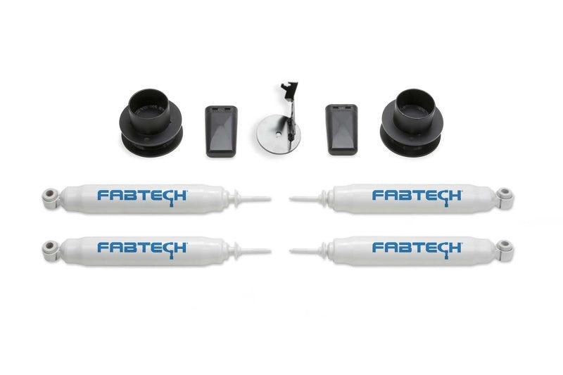 Fabtech 19-22 Ram 2500 4WD 2.5in Coil Spcr Kit w/Perf Shks - Mammoth Racing -