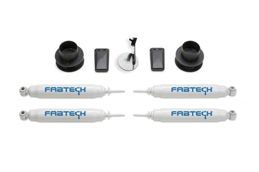 Fabtech 19-22 Ram 2500 4WD 2.5in Coil Spcr Kit w/Perf Shks - Mammoth Racing -