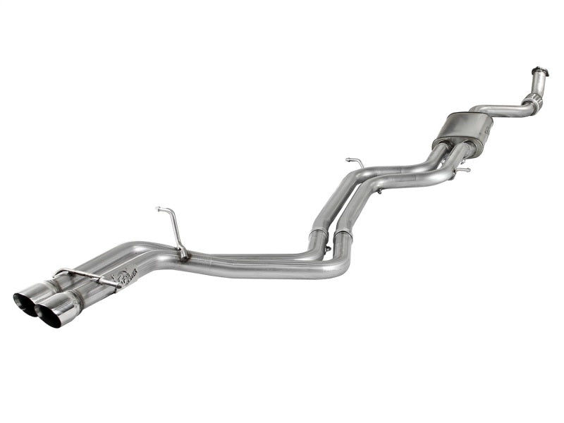 aFe MACHForce XP Exhaust Cat-Back SS-304 09-12 Audi A4 (B8) L4 2.0L (t) - Mammoth Racing -