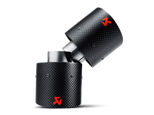 Akrapovic 07-14 MINI Cooper S (R56) / Cooper S Cabrio (R57) Tail Pipe Set (Carbon) - My Store