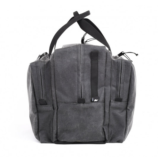 Go Rhino XVenture Gear Bag - Large (13x14x22in. Closed) 12oz Waxed Canvas - Black - Mammoth Racing -