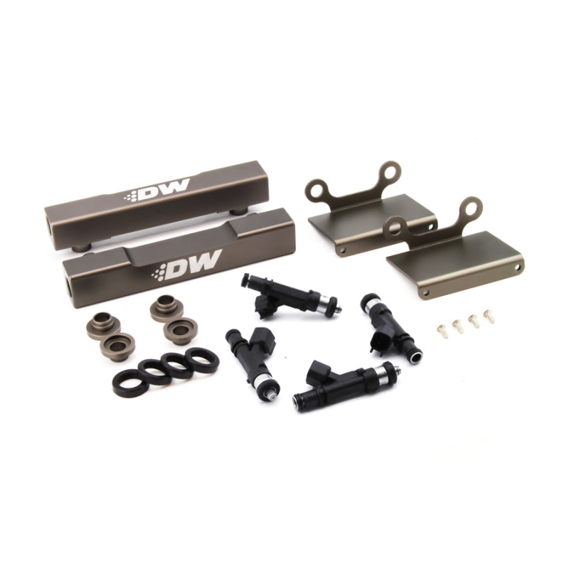 DeatschWerks 04-06 Subaru STI/LGT Side Feed to Top Feed Fuel Rail Conv Kit w/ 1000cc Injectors - Mammoth Racing -