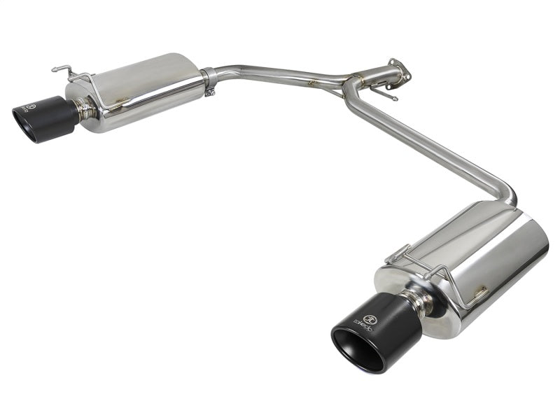 aFe Takeda 2.25-1.75in 304 SS Axle-Back Exhaust w/ Black Tips 13-17 Honda Accord Sport Sedan I4-2.4L - Mammoth Racing -