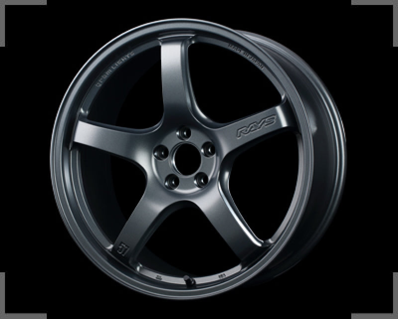 Gram Lights 57cr 19x9.5 +45 5-114.3 Gunblue II Wheel - Mammoth Racing -