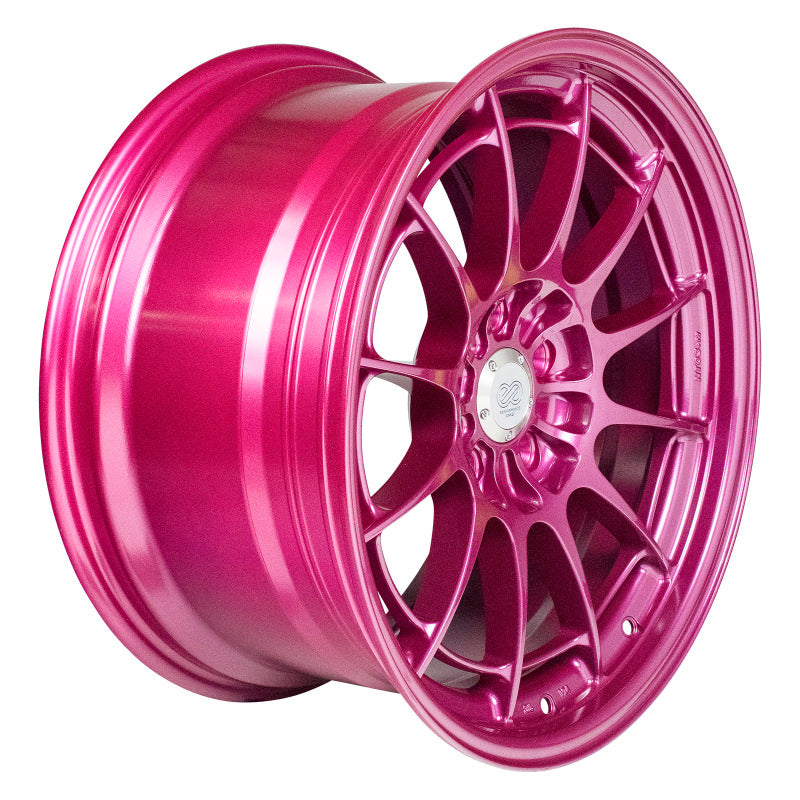 Enkei NT03+M 18x9.5 5x114.3 40mm Offset 72.6mm Bore Magenta Wheel (MOQ 40) - Mammoth Racing -