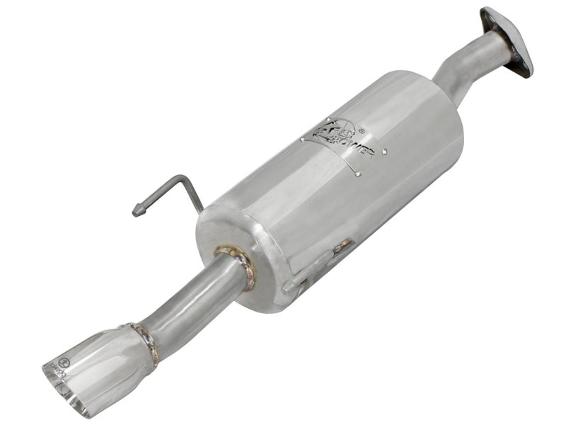 aFe POWER 07-08 Honda Fit L4-1.5L 2in. 304 SS Axle-Back Exhaust System - Mammoth Racing -