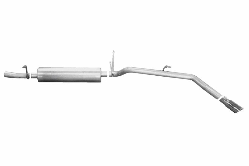 Gibson 03-04 Nissan Xterra SE 3.3l 2.5in Cat-Back Single Exhaust - Stainless - Mammoth Racing -