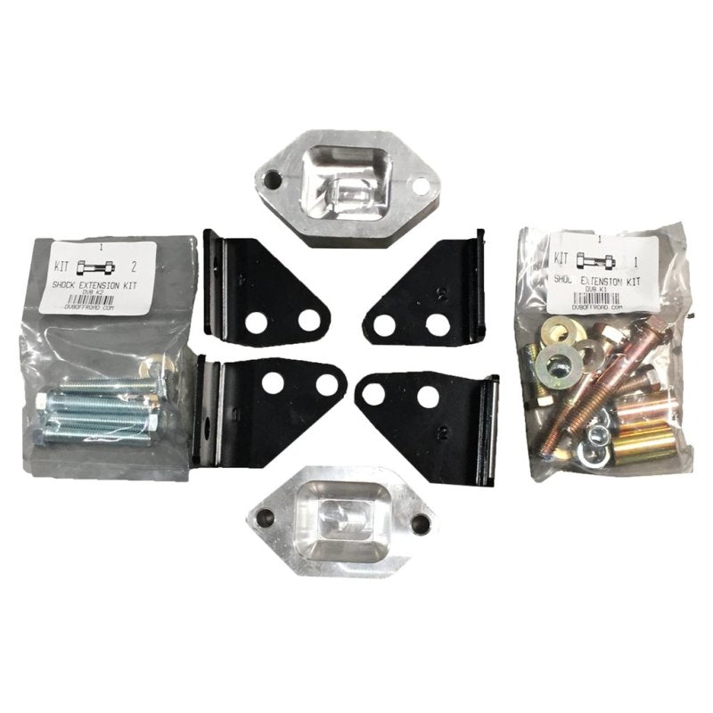 DV8 Offroad 07-18 Jeep Wrangler JK Rock Roller 2.5in Front & Rear Lift Kit - Mammoth Racing -