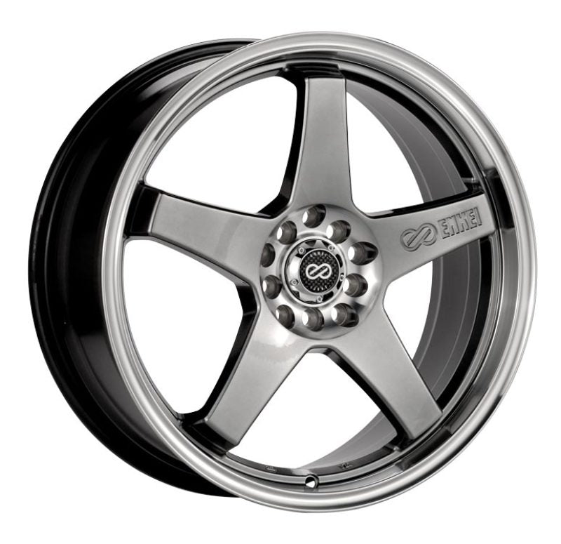 Enkei EV5 18x7.5 5x100/114.3 45mm Offset Hyper Black Wheel - My Store