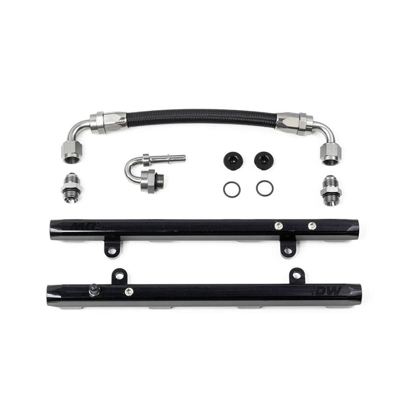 DeatschWerks 11-17 Ford Mustang / F-150 Coyote 5.0 V8 Fuel Rails w/ Crossover - Mammoth Racing -