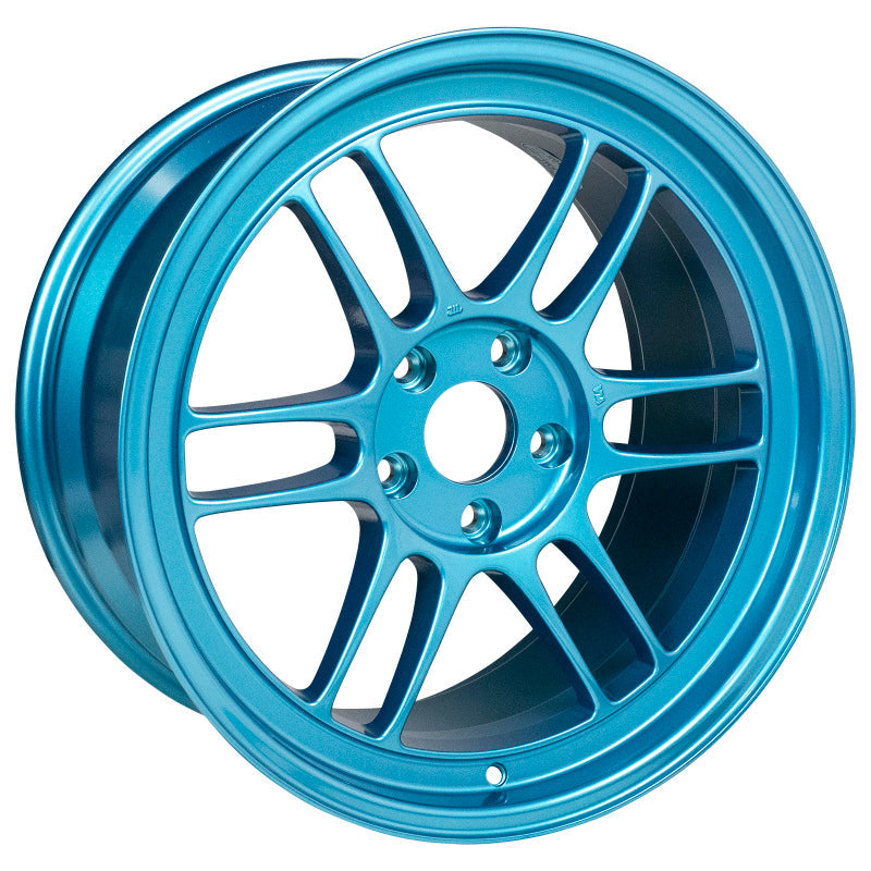 Enkei RPF1 18x9.5 5x114.3 38mm Offset 73mm Bore Emerald Blue Wheel (MOQ 40) - My Store