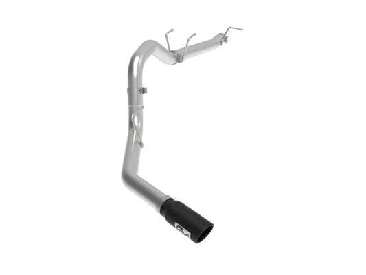 aFe Apollo GT Series 3-1/2in 409 SS Axle-Back Exhaust 17-20 Ford F-250/F-350 Black Tips w/o Muffler - Mammoth Racing -
