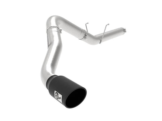 aFe Large Bore-HD 5in 409SS DPF-Back Exhaust System w/Black Tip 19-20 Ram Diesel Trucks L6-6.7L (td) - My Store