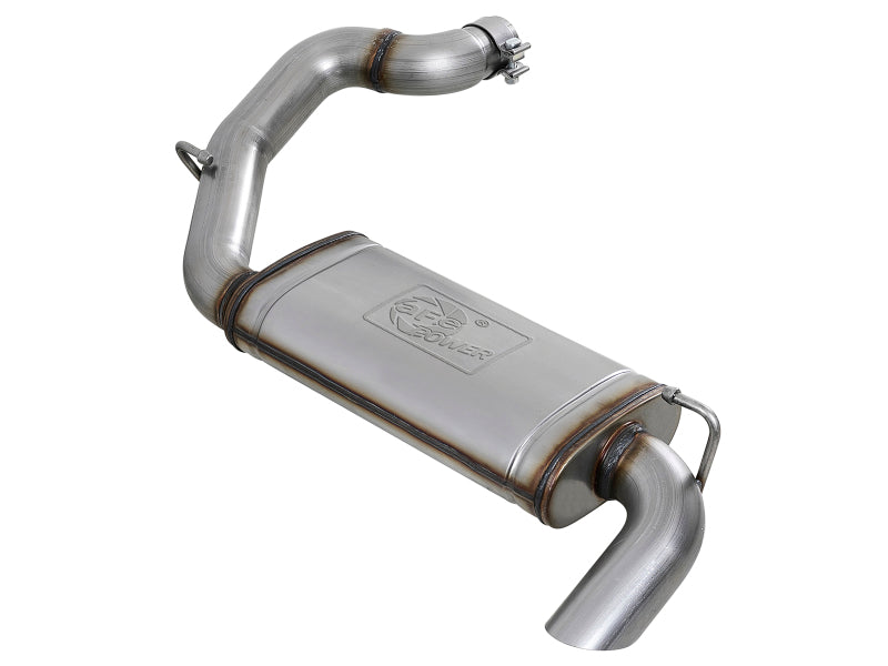 aFe MACH Force-Xp Hi-Tuck 3in 409 SS 18-20 Jeep Wrangler JL 2.0/3.6 Axle-Back Exhaust - Mammoth Racing -