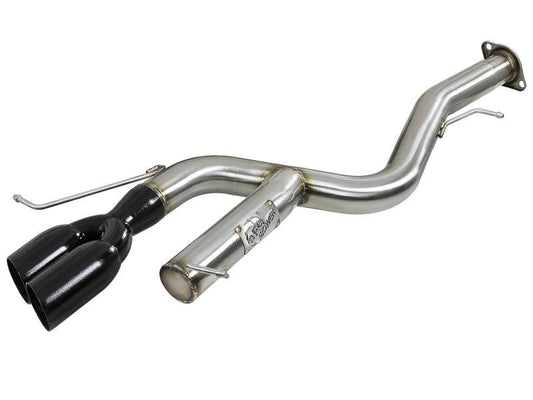 aFe MACHForce XP 08-13 BMW 135i L6-2.0L N54/N55 3in. 304 SS Axle-Back Exhaust w/Black Tips - My Store
