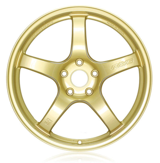 Gram Lights 57cr 18x9.5 +38 5-100 E8 Gold Wheel (Minimum Order Quantity 20) - Mammoth Racing -