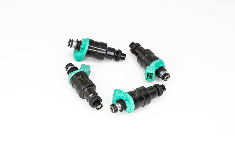 DeatschWerks Universal 350cc Low Impedance 1mm Upper Injector - Set of 4 - Mammoth Racing -