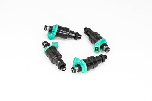 DeatschWerks Universal 350cc Low Impedance 1mm Upper Injector - Set of 4 - Mammoth Racing -