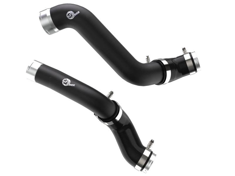 aFe BladeRunner Black Intercooler Hot & Cold Side Tubes Combo 19-20 GM Trucks 1500 L4-2.7L (t) - My Store