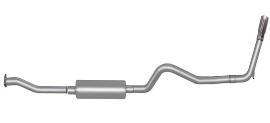 Gibson 98-00 Chevrolet S10 Base 2.2l 2.5in Cat-Back Single Exhaust - Stainless - Mammoth Racing -