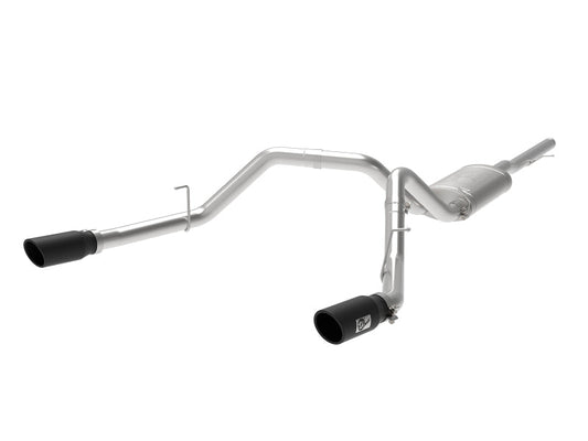 aFe Apollo GT Series 3in 409SS GM Silverado/Sierra 1500 09-19 V6-4.3/V8-4.8/5.3L - Black - Mammoth Racing -
