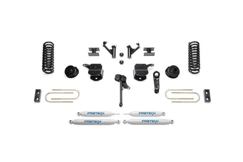 Fabtech 13-18 Ram 3500 4WD 5in Basic Kit w/Perf Shks - Mammoth Racing -