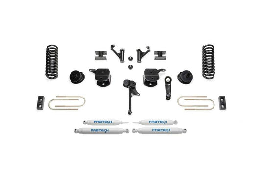 Fabtech 13-18 Ram 3500 4WD 5in Basic Kit w/Perf Shks - Mammoth Racing -