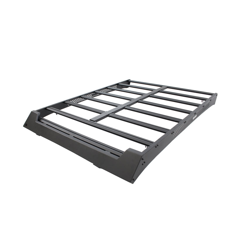 Go Rhino 22-23 Toyota Tundra CrewMax Ceros Low Profile Roof Rack - Tex. Blk - Mammoth Racing -