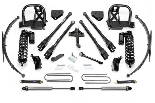 Fabtech 11-16 Ford F250/350 4WD 8in 4Link Sys w/Dlss 4.0 C/o& Rr Lf Sprngs & Rr Dlss - Mammoth Racing -